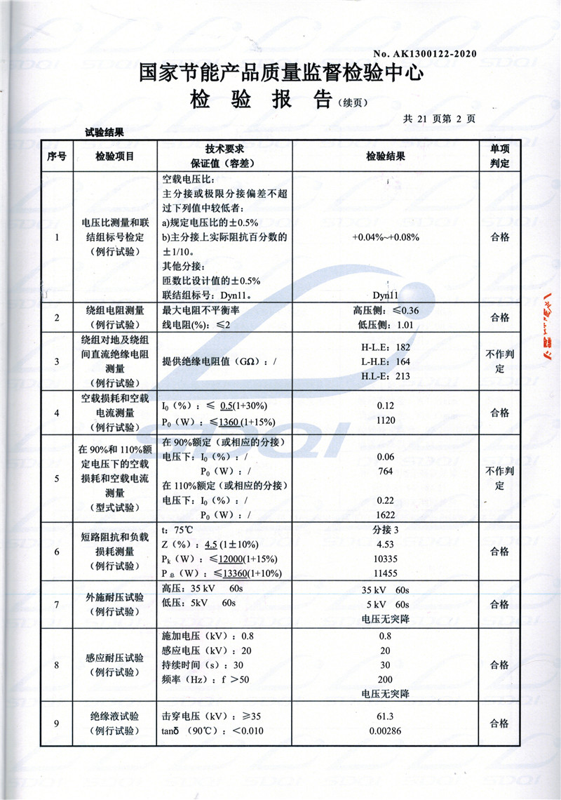 高低压试验报告-S11-1250甘南甘南甘南油浸式变压器-2.jpg
